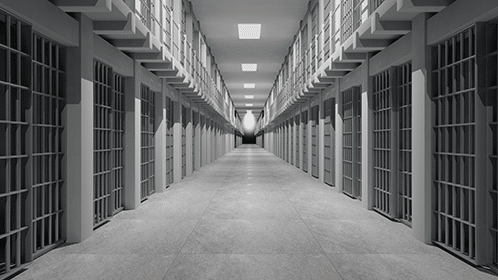 Photo of prison representing our security solutions for high-security environments